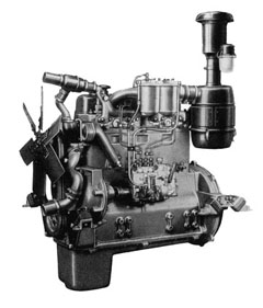 Hanomag Motortyp D941, D961 = Schlepper Typen Robust 800, Baumaschinen Typen K8, B8, K11, B11